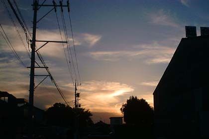 秋の空