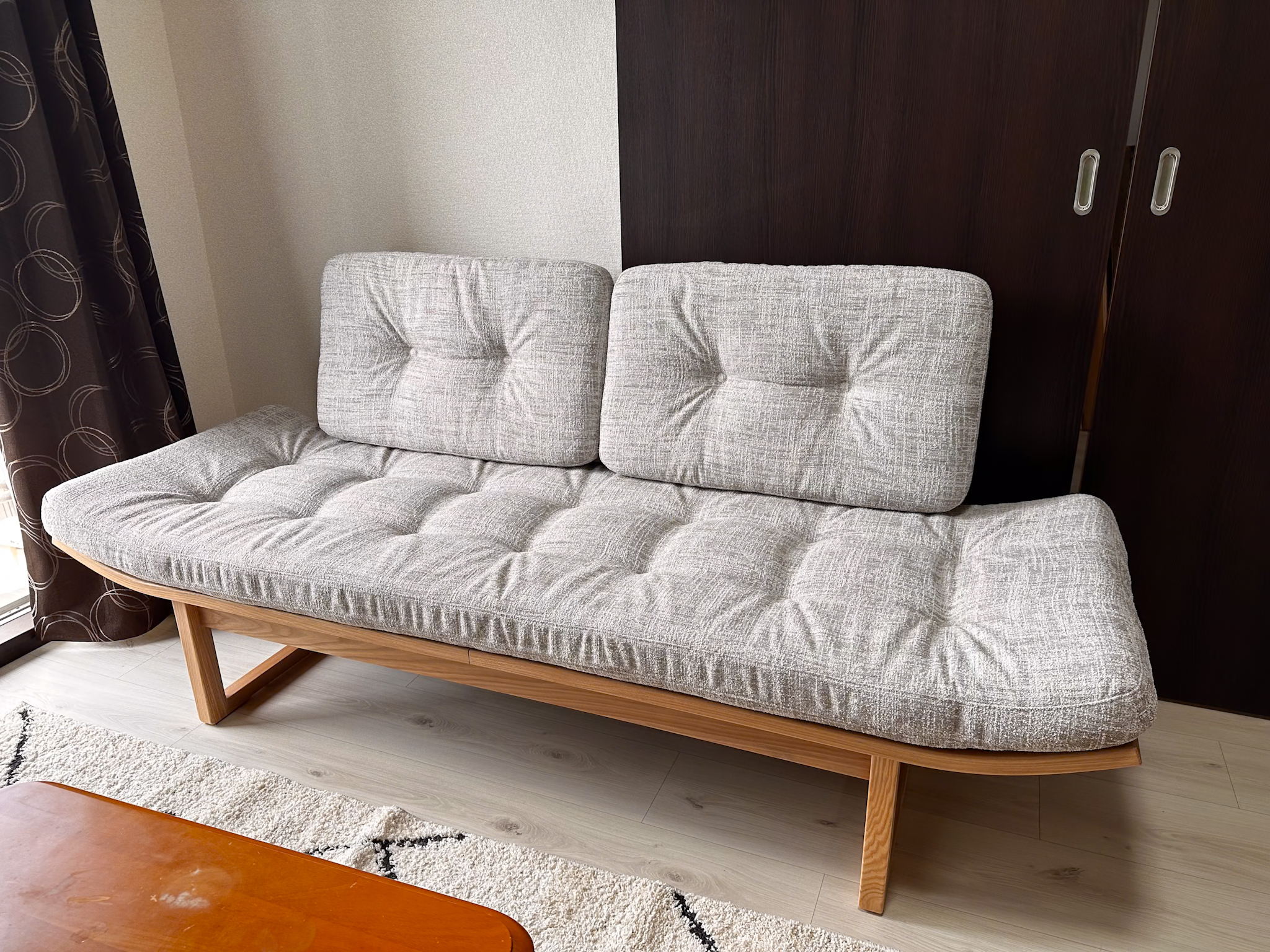 アルプ ソファベッド｜カンディハウス｜ソファ｜木製フレームソファ